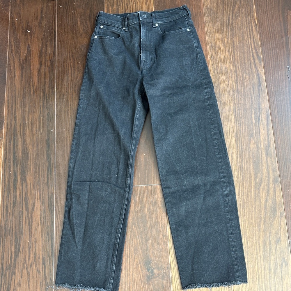 Everlane Women's Black Straight Jeans